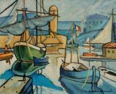 VERDILHAN Louis Mathieu Le Port De Marseille VERDILHAN Louis Mathieu Le Port De Marseille
