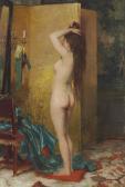 VERHAS Frans A Standing Nude VERHAS Frans A Standing Nude