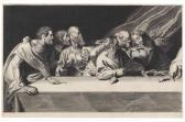 VERMEULEN Cornelis Das Letzte Abendmahl (probedruck Der Linken Hälfte) VERMEULEN Cornelis Das Letzte Abendmahl (probedruck Der Linken Hälfte)