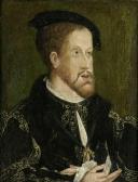 VERMEYEN Jan Cornelisz. Van -werkstatt -: Bildnis Karls V VERMEYEN Jan Cornelisz. Van -werkstatt -: Bildnis Karls V