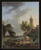 VERNET Joseph Le Rocher Percé VERNET Joseph Le Rocher Percé
