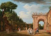 VERNET Joseph CLAUDE Villa Ludovisi VERNET Joseph CLAUDE Villa Ludovisi