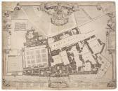 VERTUE George A Survey And Ground Plot Of The Royal Palace Of White Hall VERTUE George A Survey And Ground Plot Of The Royal Palace Of White Hall