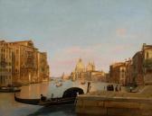 VERVLOET Frans The Grand Canal With View Of Santa Maria De La Salute VERVLOET Frans The Grand Canal With View Of Santa Maria De La Salute