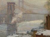VEZIN Charles Brooklyn Bridge, Winter VEZIN Charles Brooklyn Bridge, Winter