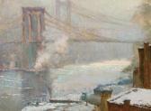 VEZIN Charles Brooklyn Bridge, Winter VEZIN Charles Brooklyn Bridge, Winter