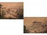 VIANELLI Achille Vedute Di Cittadina VIANELLI Achille Vedute Di Cittadina
