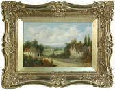 VICKERS Alfred H. Village Scenes VICKERS Alfred H. Village Scenes