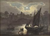 VICKERS Snr. Alfred, River Scene VICKERS Snr. Alfred, River Scene