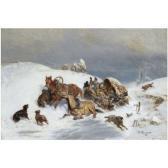 VILLEVALDE Bogdan Pavlovich The Retreat Of The French From Russia VILLEVALDE Bogdan Pavlovich The Retreat Of The French From Russia