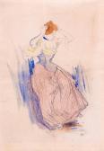 VILLON Jacques Femme Se Coiffant VILLON Jacques Femme Se Coiffant