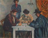 VILLON Jacques Les Joueurs De Cartes VILLON Jacques Les Joueurs De Cartes
