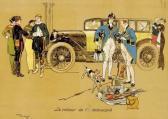 VINCENT René Le Départ De L'ambusque; And Le Retour De L'ambusque VINCENT René Le Départ De L'ambusque; And Le Retour De L'ambusque