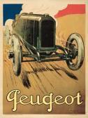 VINCENT René Peugeot. 1919. VINCENT René Peugeot. 1919.