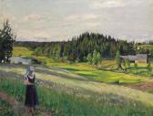 VINOGRADOV Sergei Arsenevich A Calm Evening VINOGRADOV Sergei Arsenevich A Calm Evening