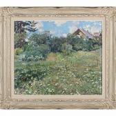 VINOGRADOV Sergei Arsenevich A Field Of Flowers VINOGRADOV Sergei Arsenevich A Field Of Flowers