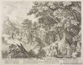 VISSCHER Claes Janszoon Chrystus Uzdrawiający Ślepca VISSCHER Claes Janszoon Chrystus Uzdrawiający Ślepca