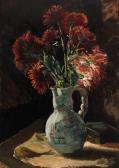 VITI Eugenio Vaso Con Fiori Su Un Tavolo VITI Eugenio Vaso Con Fiori Su Un Tavolo
