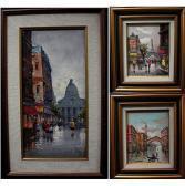VITY de Antonio Paris Street Views (2); Venice View; Three VITY de Antonio Paris Street Views (2); Venice View; Three