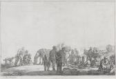 VLIEGER de Simon Jacobsz Fisher-folk At The Beach VLIEGER de Simon Jacobsz Fisher-folk At The Beach