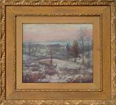 VOGT Louis Charles Winter Landscape VOGT Louis Charles Winter Landscape