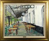 VOLCKAERT Piet Terrasse De L'hôtel Blanc VOLCKAERT Piet Terrasse De L'hôtel Blanc