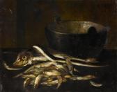 VOLLON Alexis Still Life With Fish VOLLON Alexis Still Life With Fish