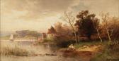 von ASTUDIN Nicolai Seelandschaft Mit Haus von ASTUDIN Nicolai Seelandschaft Mit Haus
