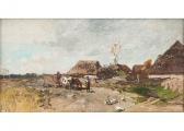 von BOCHMANN Gregor Estonian Farmyard von BOCHMANN Gregor Estonian Farmyard