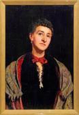 von HERKOMER Hubert Portrait Einer Dame von HERKOMER Hubert Portrait Einer Dame