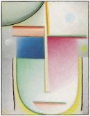 von JAWLENSKY Alexej Abstrakter Kopf: Inneres Schauen Vom Glück von JAWLENSKY Alexej Abstrakter Kopf: Inneres Schauen Vom Glück