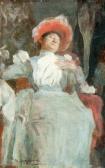 VON MARGITAY Tihamer Resting Lady VON MARGITAY Tihamer Resting Lady