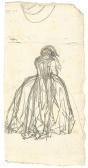 von MENZEL Adolph Charlotte, Die Schwester Friedrichs Des Großen von MENZEL Adolph Charlotte, Die Schwester Friedrichs Des Großen