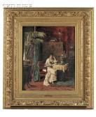 VON MUNKACSY Mihaly Lesende Frau VON MUNKACSY Mihaly Lesende Frau
