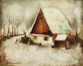 VRANEANTU Gheorghe Winter Landscape VRANEANTU Gheorghe Winter Landscape