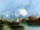 VROLIJK Adrianus Jacobus Boating In Summer VROLIJK Adrianus Jacobus Boating In Summer