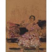 VUILLARD Edouard Woman Seated On A Chaise VUILLARD Edouard Woman Seated On A Chaise