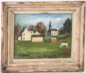 VUKOVIC Marko Farm Scene With A Horse VUKOVIC Marko Farm Scene With A Horse