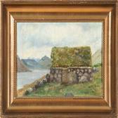 WAAGSTEIN Joen House At A Coast On The Faroe Islands WAAGSTEIN Joen House At A Coast On The Faroe Islands