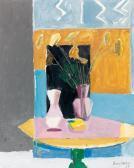 WABEL Henry Nature Morte Aux Fleurs Et Citron. WABEL Henry Nature Morte Aux Fleurs Et Citron.