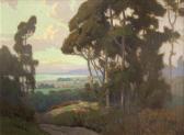 WACHTEL Elmer Path Through A Tree-lined Landscape WACHTEL Elmer Path Through A Tree-lined Landscape