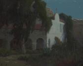 WACHTEL Elmer San Juan Capistrano Mission By Moonlight WACHTEL Elmer San Juan Capistrano Mission By Moonlight