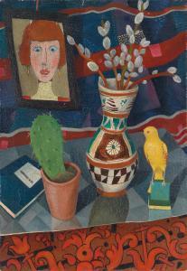 Rudolf Wacker - ‘stillleben Mit Maikätzchen’’ ’’