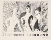 WAETJEN von Otto Les Surs De L'artiste Et Marie Laurencin (à Droite) WAETJEN von Otto Les Surs De L'artiste Et Marie Laurencin (à Droite)