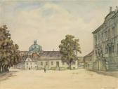 WAGNER Ernst Michael Town Hall Square Klosterneuburg WAGNER Ernst Michael Town Hall Square Klosterneuburg