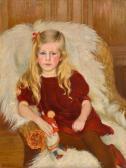 WAHLROOS Dora Portrait Of A Girl WAHLROOS Dora Portrait Of A Girl
