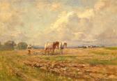 WALBOURN Ernest Charles Boy At Plow WALBOURN Ernest Charles Boy At Plow