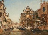 WALCKIERS Gustave Pont À Venise WALCKIERS Gustave Pont À Venise