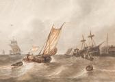 WALDORP Anthonie Segelboote Auf Bewegter See WALDORP Anthonie Segelboote Auf Bewegter See