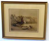 WALKER Henry George Harbour Scene WALKER Henry George Harbour Scene